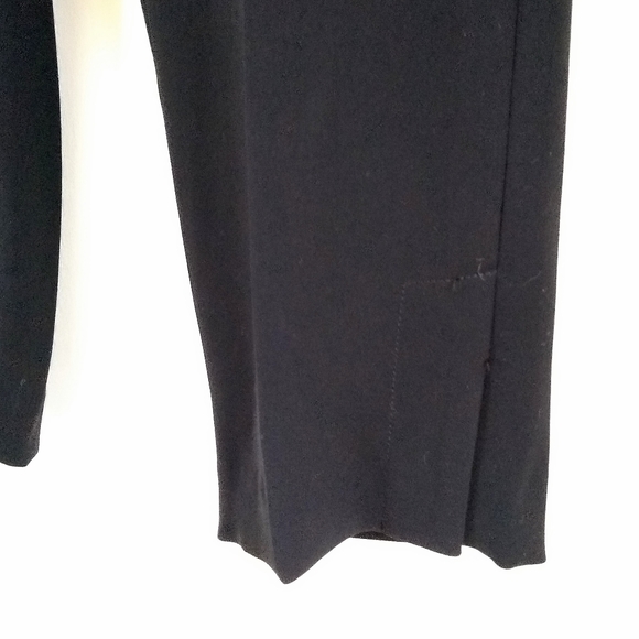 Vince Black Pull On Style Elastic Black Waist Pant - Picture 5 of 8